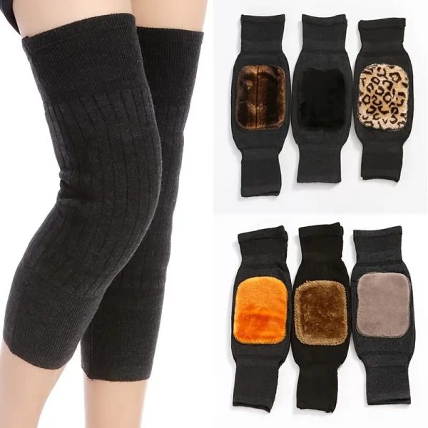 Woolen Knee Warmer Pads for Men & Women | Random Colors