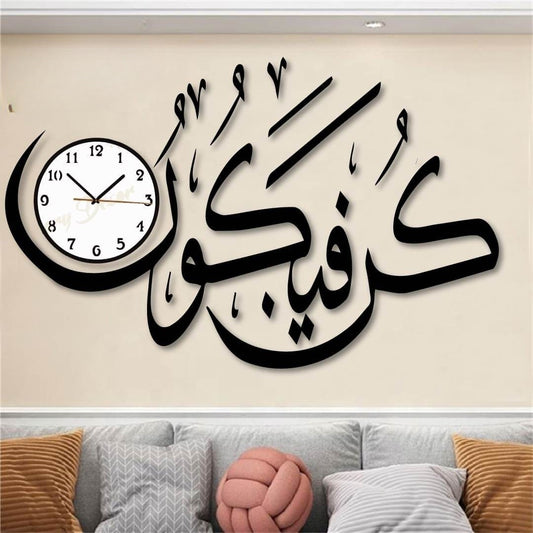 3d wall clock Wooden Wall Clock I Wall clocks for bedroom I Quartz Watch DIY Design